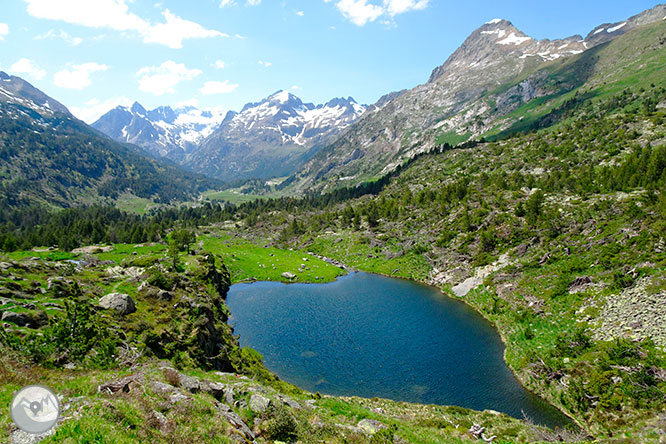 Ibones de Villamuerta desde la Besurta 1 