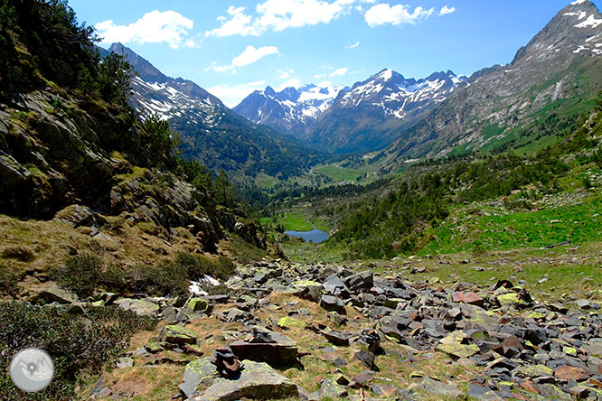 Ibones de Villamuerta desde la Besurta 1 