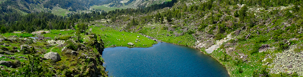 Ibones de Villamuerta desde la Besurta