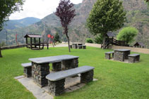 Parque infantil Terra Bogada, en los alrededores de San Julián de Loria.