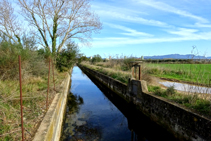 Canal Gros bajo el Montpedrós.