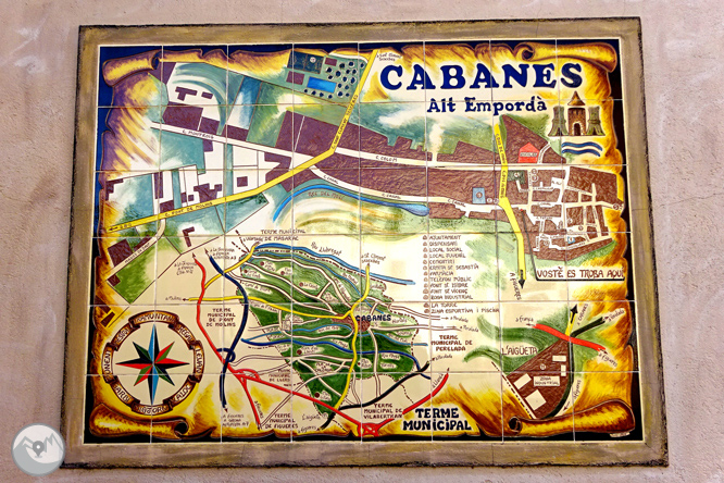 Itinerario circular de Peralada a Cabanes 1 