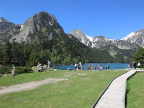 Itinerario adaptado al lago de Sant Maurici