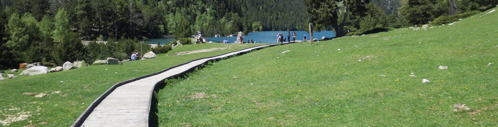 Itinerario adaptado al lago de Sant Maurici
