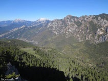 Vistas panorámicas desde el mirador.