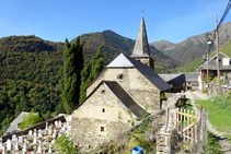 Iglesia de Sant Pèir ad Víncula de Bausen.