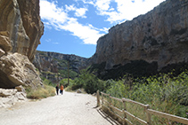 Salida del primer túnel.