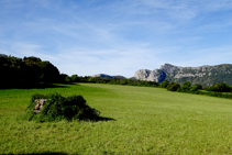 El dolmen de la Cabana de la Mosquera.