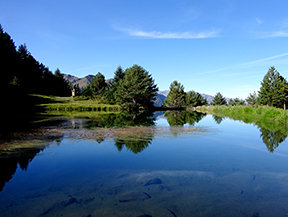 La mina Victoria y el lago de Arres