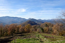 Sierras de Santa Magdalena y de Puig de Estela.