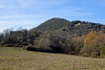 Vertiente SE de la sierra de Sant Miquel del Mont.