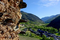 Vistas desde el castillo de Rialp.