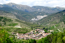 A las vistas de la Pobla de Lillet.