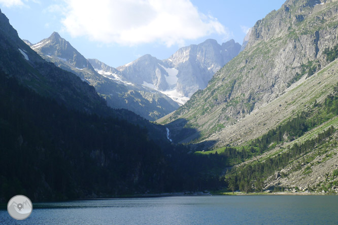 Lago de Gaube y circo de Oulettes de Gaube 1 