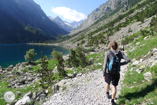 Lago de Gaube y circo de Oulettes de Gaube 1 