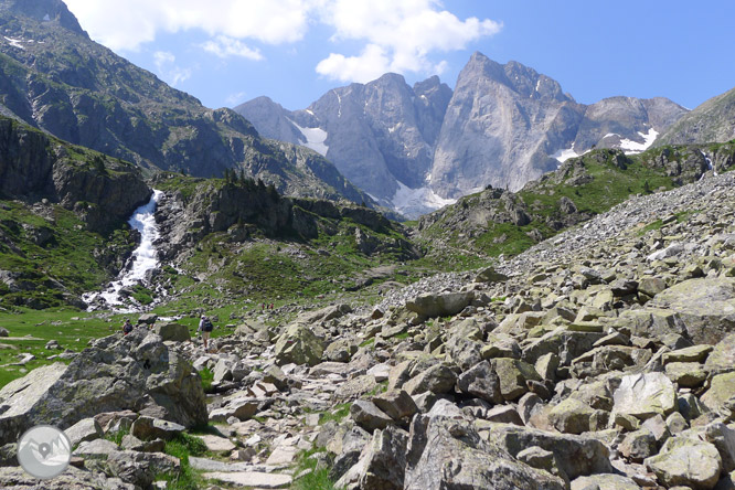 Lago de Gaube y circo de Oulettes de Gaube 1 