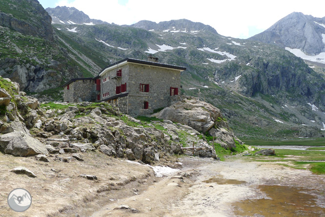 Lago de Gaube y circo de Oulettes de Gaube 1 