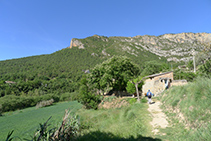 Remontamos el barranco de Peramola.