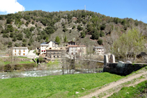 Baro y el puente de Arcalís.