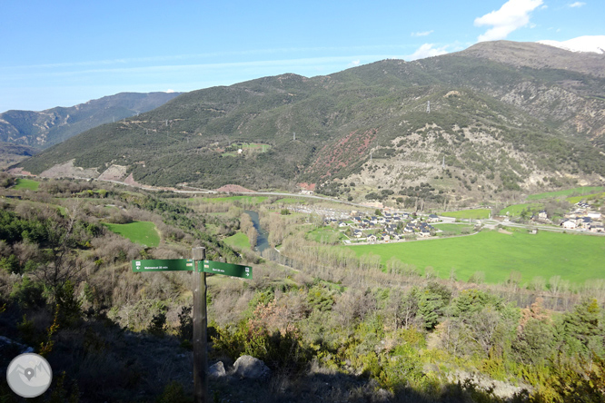 Virgen de Arboló y Gerri de la Sal desde Sort 1 