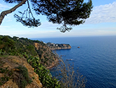 Macizo de la Ardenya desde Sant Feliu de Guíxols