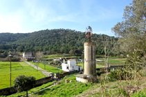 Molino de viento de les Comes.