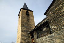 Iglesia de Sant Pere i Sant Pau en Esterri de Cardós.