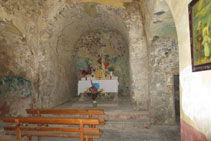 Interior de la iglesia de San Félix.