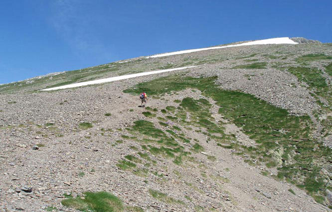 Mont Valier (2.838m) y pico de la Pala Clavera (2.721m) 1 