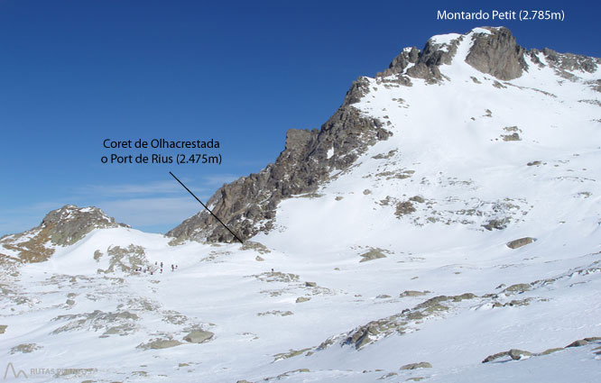 Montardo (2.833m) y Montardo Petit (2.781m) por Cavallers 2 