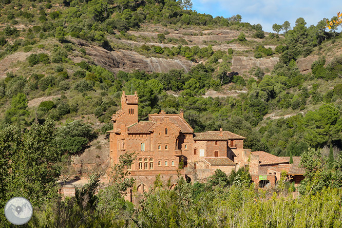 El Montcau (1.056 m) desde el Marquet de les Roques 1 