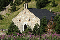 La iglesia de Sant Gil.