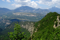 Espectaculares vistas desde la sierra del Mill.