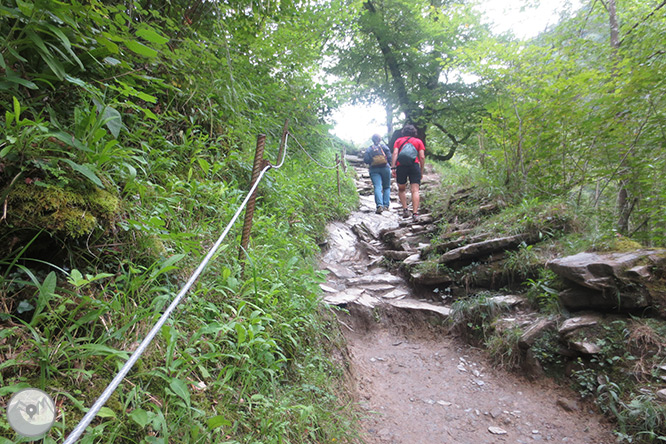 La pasarela de Holzarté y las gargantas de Olhadubi 1 