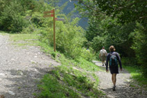 Tomamos el camino de la derecha.