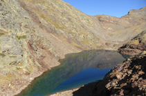 Ganando altura con el Lago Negre a nuestros pies.