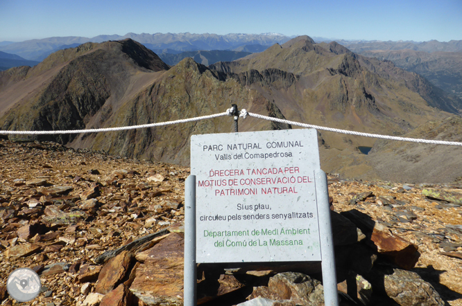 Pico de Comapedrosa (2.942m) desde Arinsal 1 