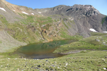 Circo de los Meners y lago de los Meners de la Coma.