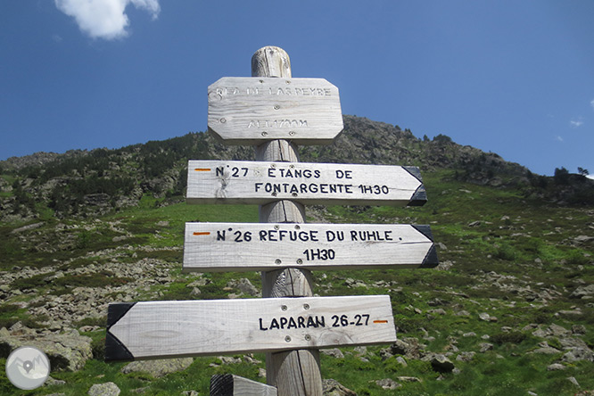 Pico de Rulhe (2.783m) desde el Pla de las Peyres  1 