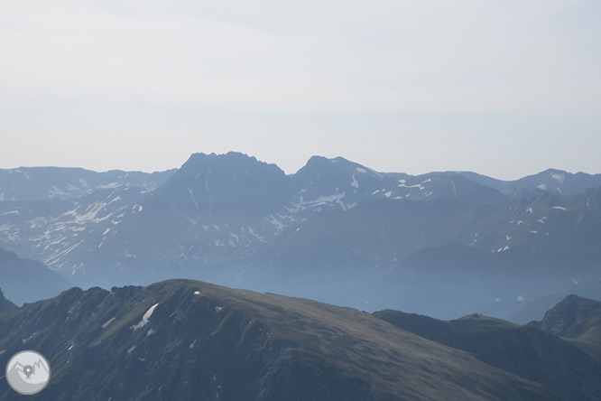 Pico de Rulhe (2.783m) desde el Pla de las Peyres  2 