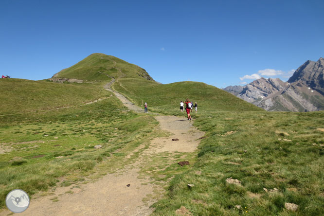 Pico de Tentes (2.322m) desde el collado de Tentes 1 