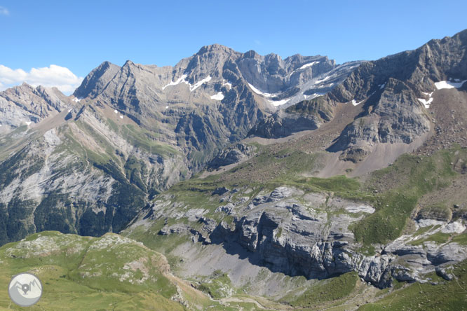 Pico de Tentes (2.322m) desde el collado de Tentes 1 