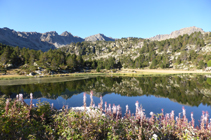 Lago Primer de Pessons y circo de Pessons.