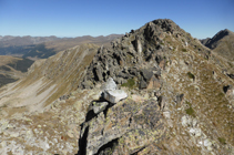 Llegando al pico de la Portella de Joan Antoni.