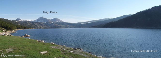 Carlit (2.921m) desde el embalse de las Bulloses 1 