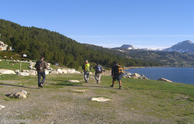 Carlit (2.921m) desde el embalse de las Bulloses 1 