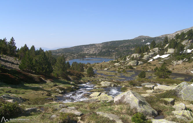 Carlit (2.921m) desde el embalse de las Bulloses 1 