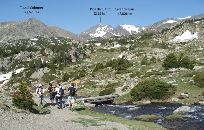 Carlit (2.921m) desde el embalse de las Bulloses 1 