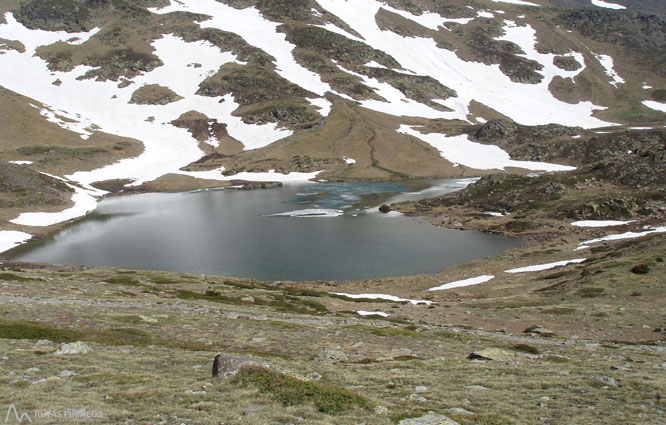 Carlit (2.921m) desde el embalse de las Bulloses 1 