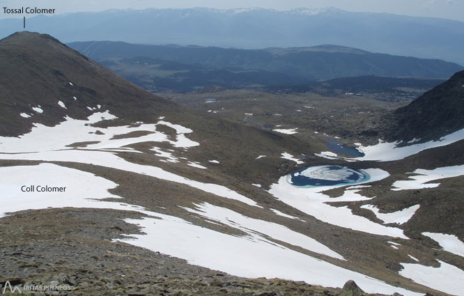 Carlit (2.921m) desde el embalse de las Bulloses 1 